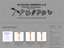 Tablet Screenshot of ncblack.com